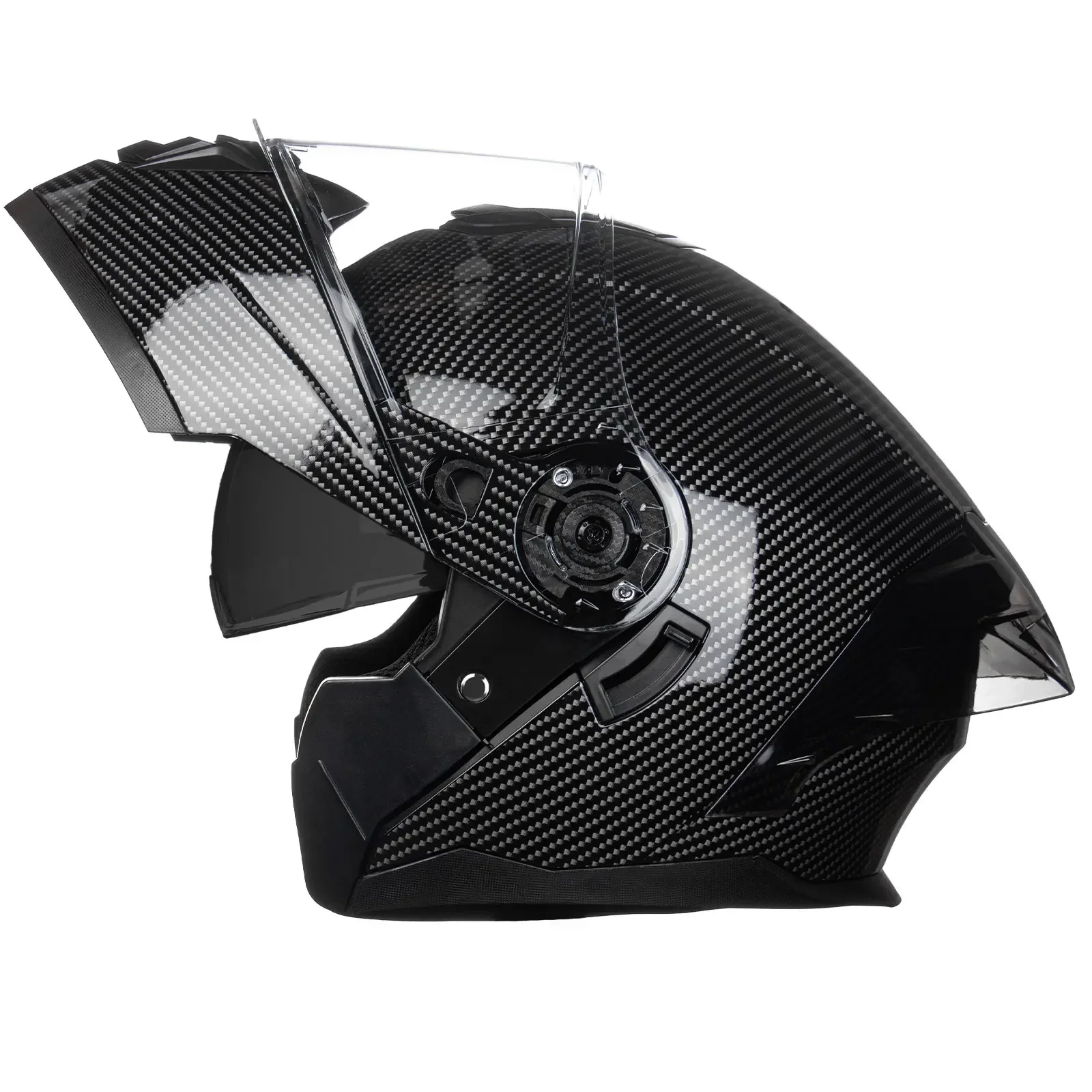 Capacete modular para motocicl - Dual Visor Motorcycle Racing Helmet avaliação e preço