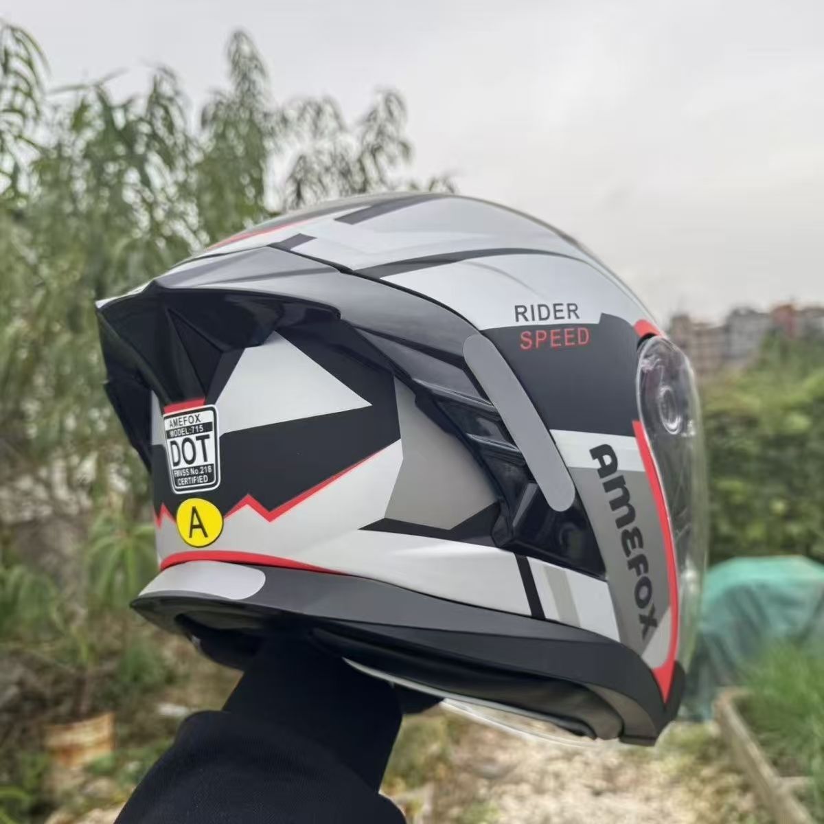 Capacete Aberto com Viseira Du - Motorcycle Helmet Inner Sun Visor Lens avaliação e preço